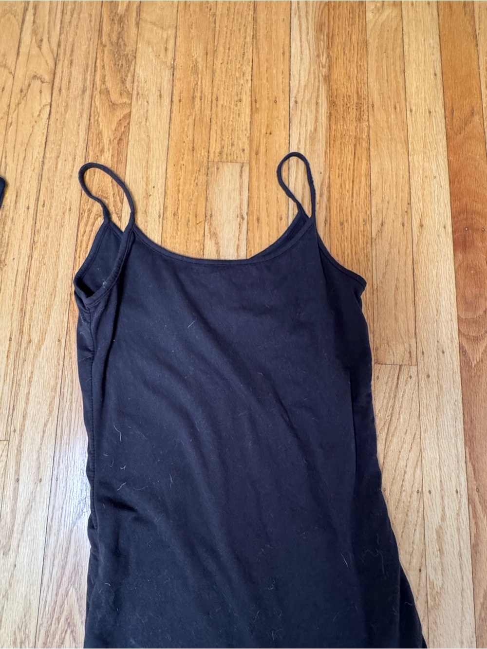 Women's Black Slim Cami Tank Top